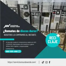 TIENES DISCOS DUROS ANTIGUOS LO COMPRAMOS 