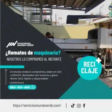 TIENES MAQUINARIAS LO COMPRAMOS 