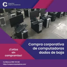  Gana espacio y dinero Vendemos tu PC vieja hoy mismo