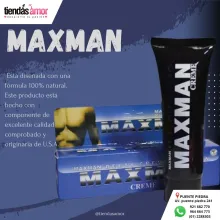 Maxman Creme 100 natural para mejorar la potencia evitar la
