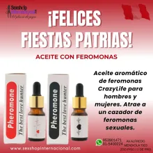 ACEITE CON FEROMONAS-SEXSHOP LOS OLIVOS