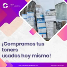 TIENES TONERS USADOS LO COMPRAMOS 