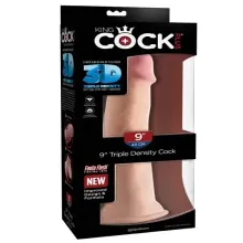 A-CONSOLADOR KING COCK PLUS 9 TRIPLE DENSIDAD