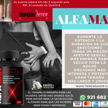 Alfaman Crecimiento del pene hasta 3 pulgadas Aumento 