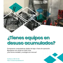 TIENES EQUIPOS EN DESUSO LO COMPRAMOS 