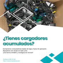 TIENES CARGADORES EN DESUSO LO COMPRAMOS 