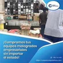 TIENES EQUIPOS MALOGRADOS LO COMPRAMOS 