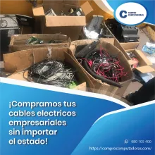 TIENES CABLES ELECTRICOS EN DESUSO LO COMPRAMOS