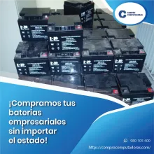 TIENES BATERIAS EN DESUSO LO COMPRAMOS 