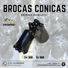 Broca cónica Equipamiento 