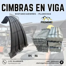 Cimbras Equipamiento zonas mineras
