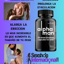 ALPHAMAN 20 CAPS INCREMENTA EL TAMAÑO DEL PENE 