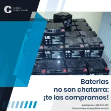 TIENES BATERIAS EN DESUSO LO COMPRAMOS 