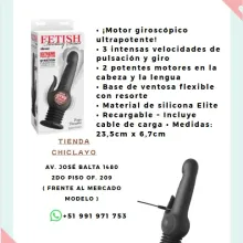 VIBRADOR EXTREME POGO ACTION FANTASY NEGRO
