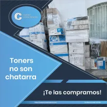 TIENES TONERS USADOS LO COMPRAMOS