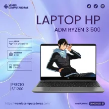  Desata el poder de tu día con esta laptop AMD Ryzen 5 