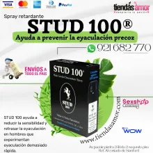 Spray retardante STUD 100 retrasar la eyaculación en hombres
