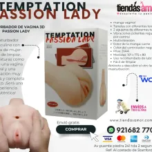 temptation BAILE - MASTURBADOR DE VAGINA 3D PASSION LADY 