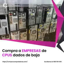 Venta rápida de PCs usadas Gana dinero sin salir de casa 