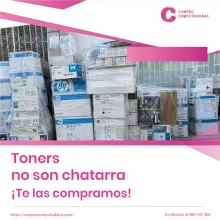 TIENES TONERS USADOS LO COMPRAMOS