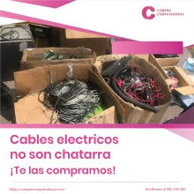 TIENES CABLES ELECTRICOS EN DESUSO LO COMPRAMOS 