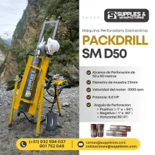 MAQUINA DIAMANTINA PARA MINERIA Y GEOLOGIA