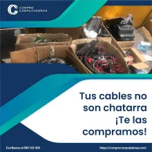 TIENES CABLES ELECTRICOS EN DESUSO LO COMPRAMOS 