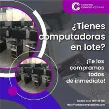TIENES COMPUTADORAS LO COMPRAMOS 