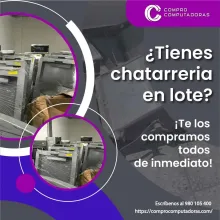 TIENES CHATARRA LO COMPRAMOS 