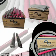 Cartuchos de resina y cemento 