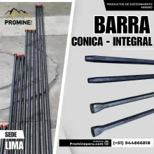 Barra Cónica e Integral Perforación de precisión
