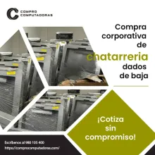 TIENES CHATARRA LO COMPRAMOS 