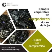 TIENES CARGADORES LO COMPRAMOS 