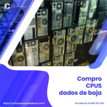 Compra de computadoras para reciclaje responsable en Lima