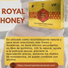 Royal Honey Vip aumenta los niveles de testosterona