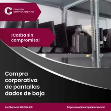 TIENES PANTALLAS LO COMPRAMOS 