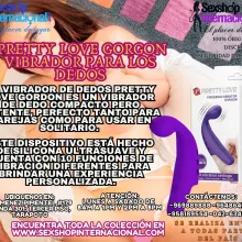 Pretty love gordon vibrador para los dedos traviesos