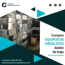  Tienes PCs viejas almacenadas Nosotros las compramos