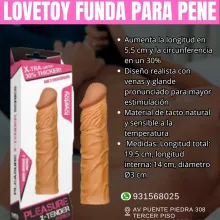 Lovetoy Funda extensora Para Pene - TIENDAS AMOR