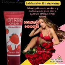 Lubricate Hot Kiss strawberry para mujeres