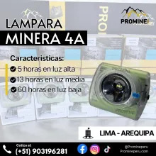 LAMPARA MINERA 4A 