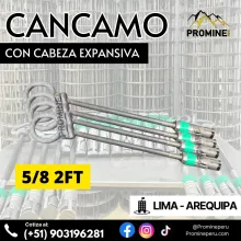 CANCAMO - CON CABEZA EXPANSIVA 