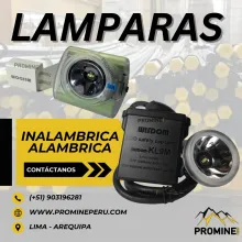 LAMPARAS - INALAMBRICAS - ALAMBRICAS 