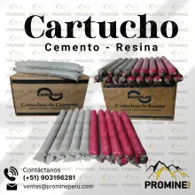 CARTUCHO CEMENTO - RESINA 