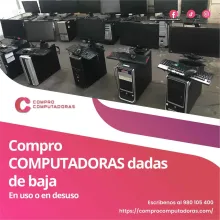 Compra inmediata de computadoras en Lima 