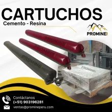 CARTUCHOS CEMENTO - RESINA 