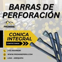 BARRAS DE PERFORACIÓN CONICAS - INTEGRALES 