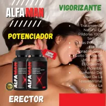 AlfaMan ORIGINAL Energía Masculina alarga y engruesa a