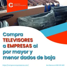 TIENES TELEVISORES LO COMPRAMOS 