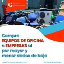 TIENES EQUIPOS DE OFICINA LO COMPRAMOS 